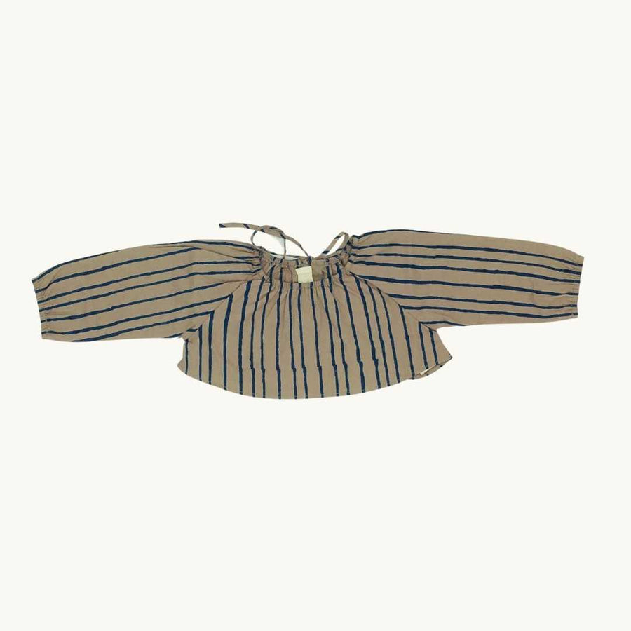 New City Goats striped top size 6-12 months