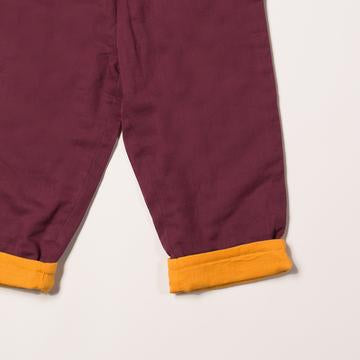 Plum Day After Day Trousers