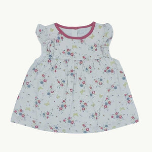 Gently Worn The White Company flower dress size 12-18 months
