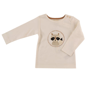 Long sleeve t-shirt with Racoon print