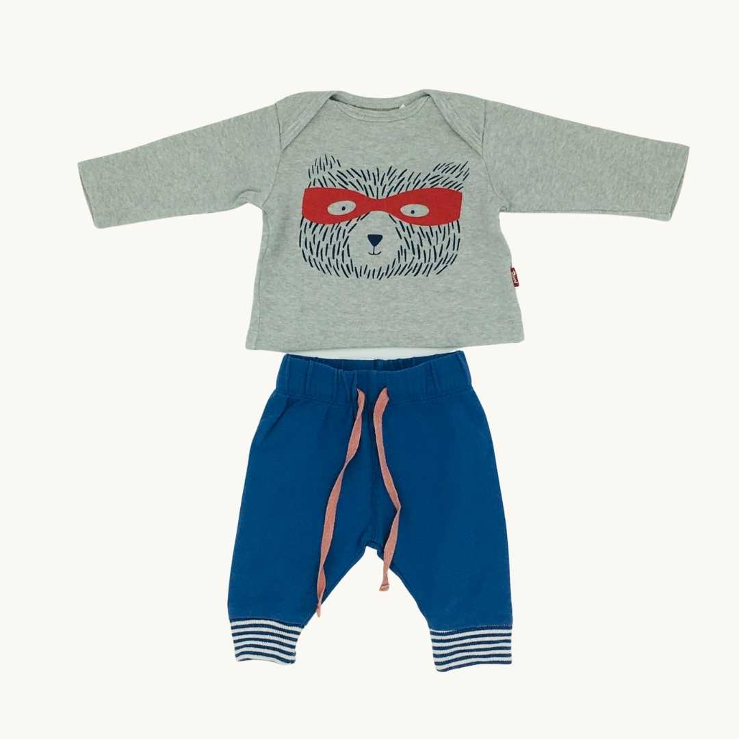 Gently Worn Kite super teddy set size 0-3 months