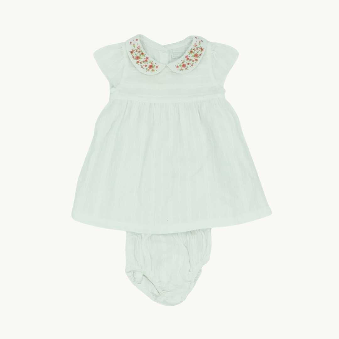 Hardly Worn The White Company white lace dress size 3-6 months