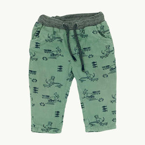 Gently Worn John Lewis puppy & sea cord pull-ups size 3-6 months