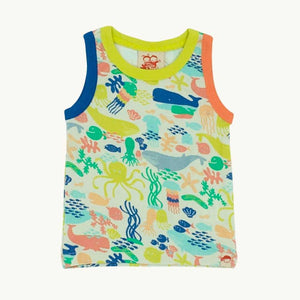 New Tootsa MacGinty under the sea singlet size 6-12 months