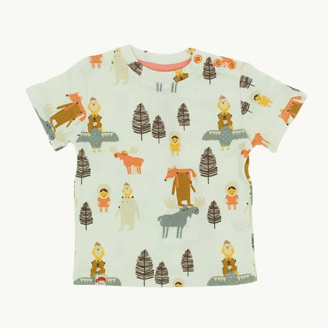 New Tootsa MacGinty artic forest t-shirt size 6-12 months