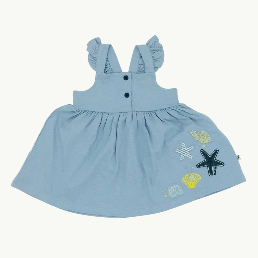 Hardly Worn Maine New England sea shell dress size 3-6 months