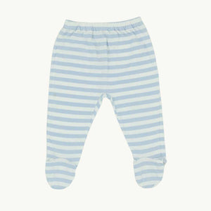 Hardly Worn Jacadi striped footed leggings size 6-12 months