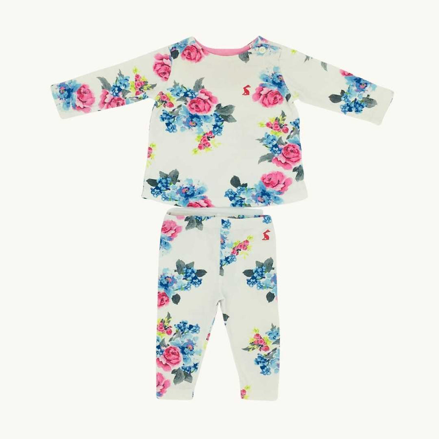 Needs TLC Joules flower set size 3-6 months