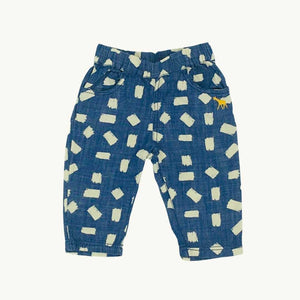 Hardly Worn John Lewis blue paintbrush pull-ups size 0-3 months