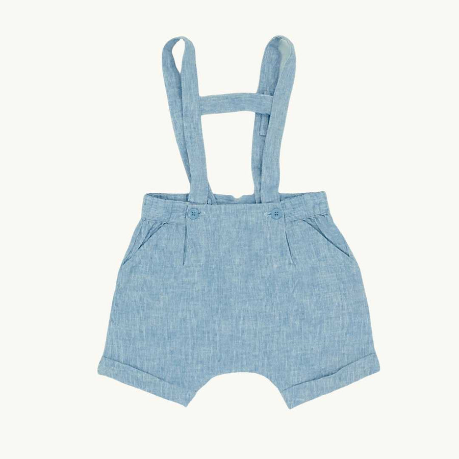 Hardly Worn BeBe Boutique blue bloomers size 6-9 months