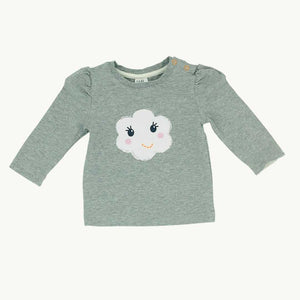 Hardly Worn Blade & Rose grey cloud top size 6-12 months