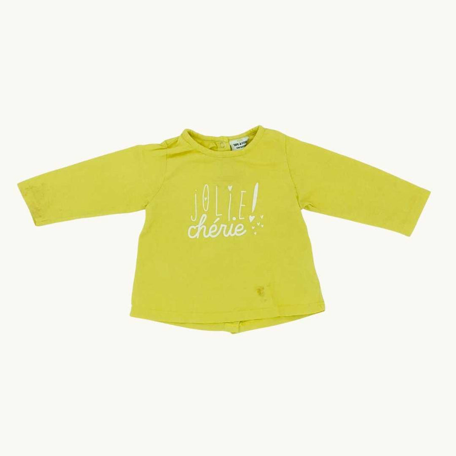 Needs TLC Tape a L’Oeil jolie cherie top size 3-6 months