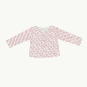 Never Worn Jojo Maman Bebe pink elephant cardigan size 6-9 months