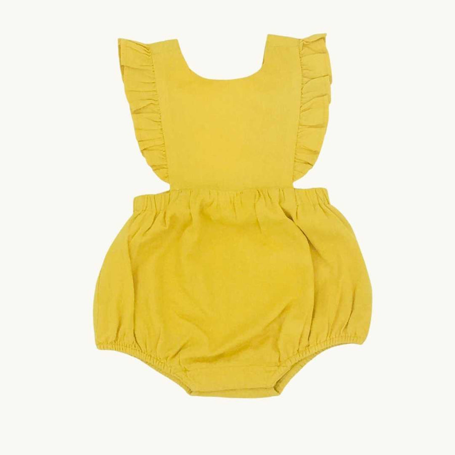 Hardly Worn Jojo Maman Bebe yellow bubble size 3-6 months