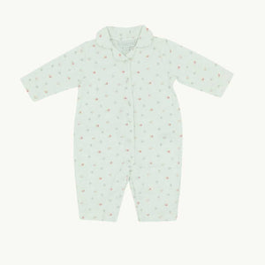 Hardly Worn The White Company flower tailored romper size 3-6 months