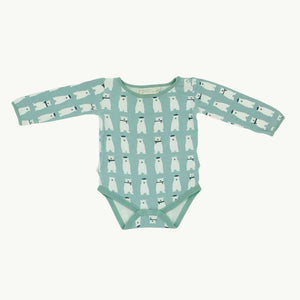 Needs TLC Pigeon Organics polar bear long body size 6-12 months