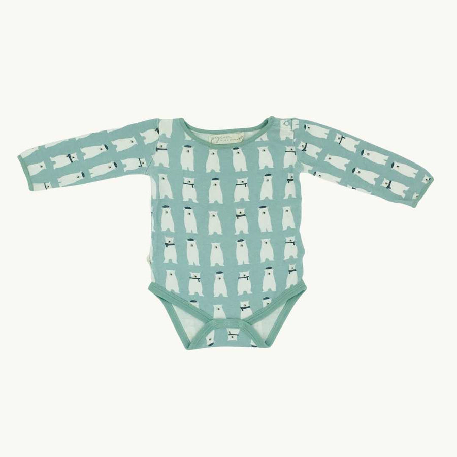 Needs TLC Pigeon Organics polar bear long body size 6-12 months