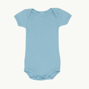 Hardly Worn Petit Bateau light blue body size 0-3 months