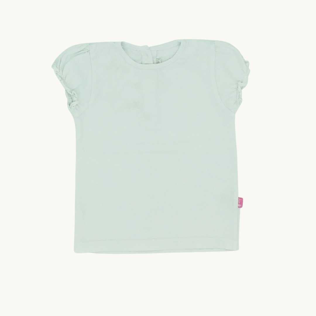 Needs TLC Jojo Maman Bebe white t-shirt size 2-3 years