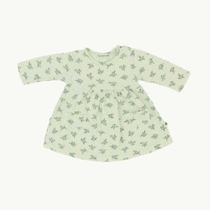 Gently Worn My Little Cozmo leaf dress set size 0-3 months