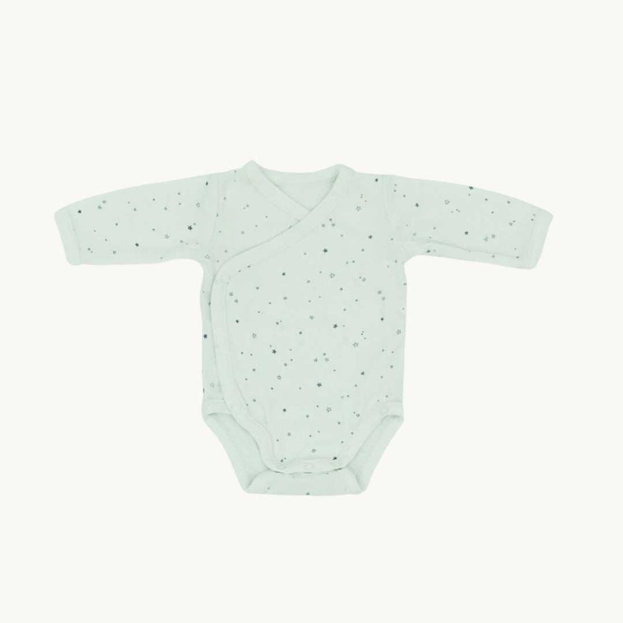 Gently Worn Bout’Chou grey star body size Newborn