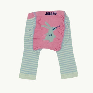 Needs TLC Joules rabbit knit leggings size 0-6 months