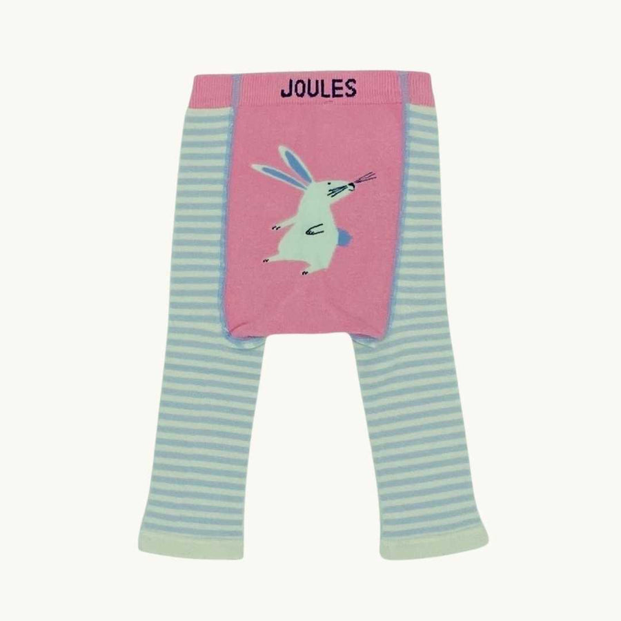 Gently Worn Joules rabbit knit leggings size 1-2 years