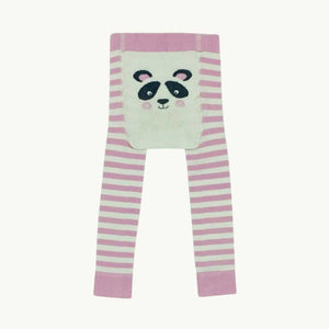 Gently Worn JoJo Maman Bebe pink knitted leggings size 1-2 years