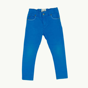 Hardly Worn Kite blue trousers size 4-5 years