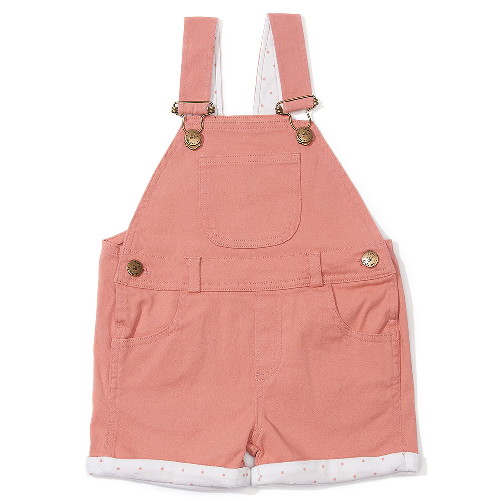 Dungaree Shorts in Arizona Pink