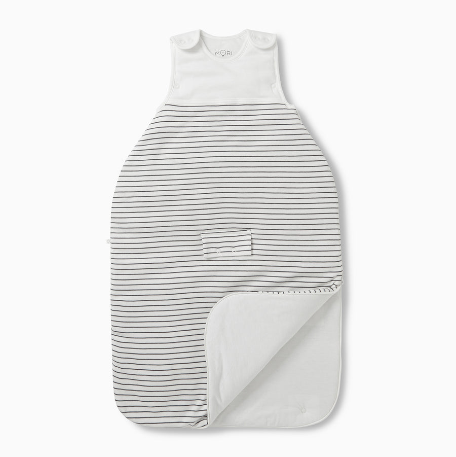 Clever Sleeping Bag in Grey Stripe