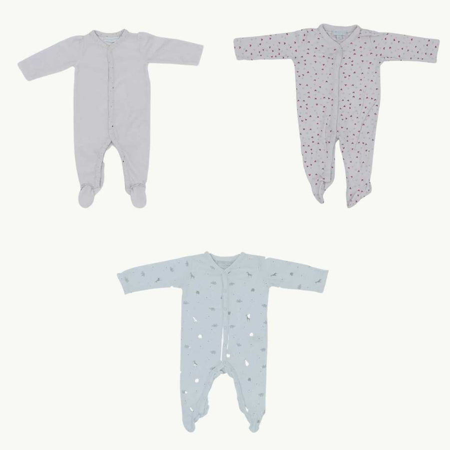 The White Company sleepsuit bundle Size 3-6 months