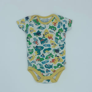 Gently Worn Frugi animal bodysuit size 6-12 months