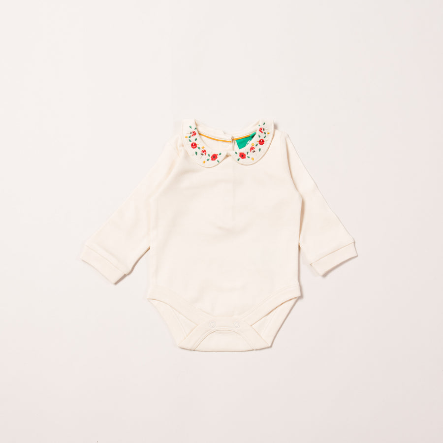 Toadstool Embroidered Baby Body