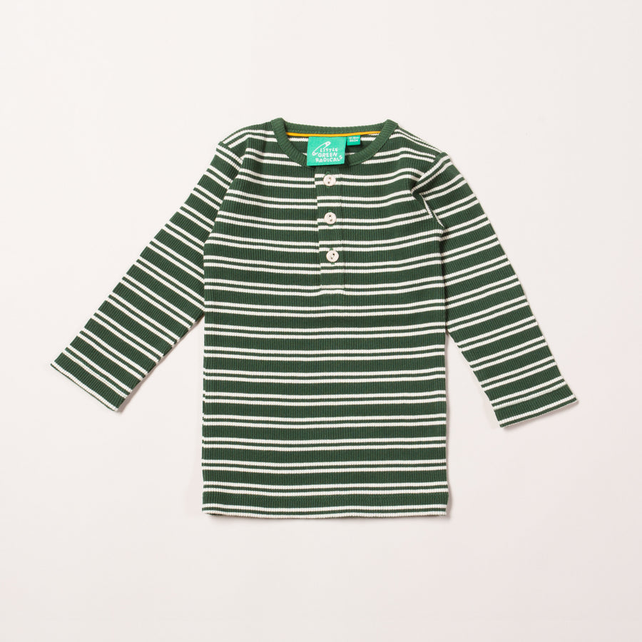 Vintage Green Stripes Forever Long Sleeve T-shirt