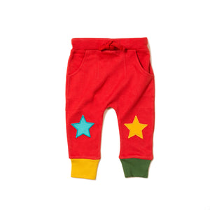 Red star joggers