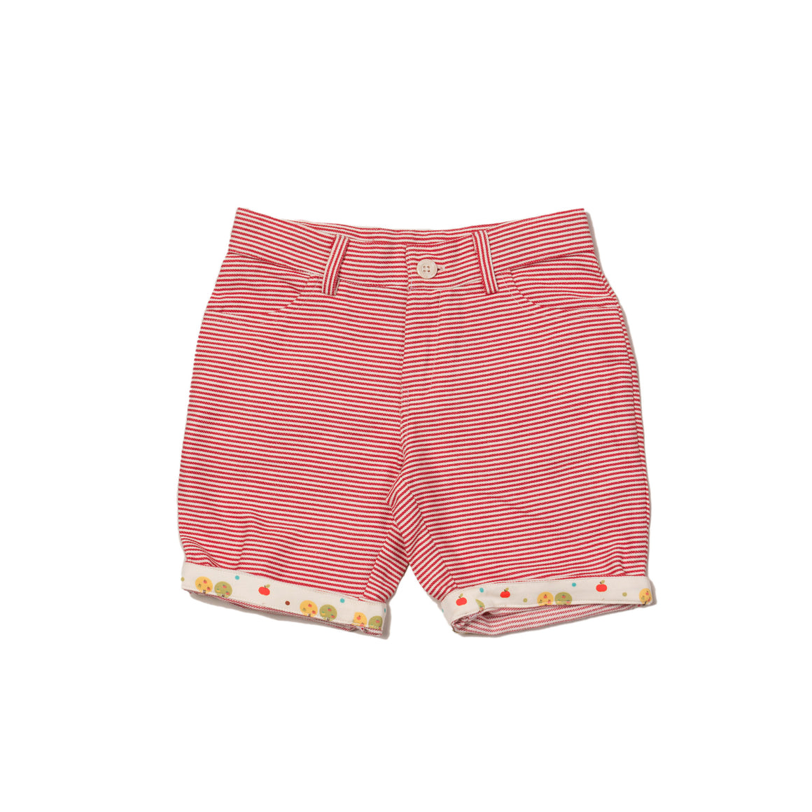 Red stripe sunshine shorts