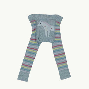 Gently Worn Jojo Maman Bebe unicorn leggings size 0-6 months