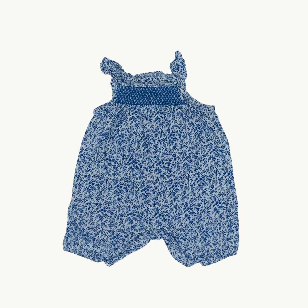 Hardly Worn Jojo Maman Bebe summer romper size 0-3 months