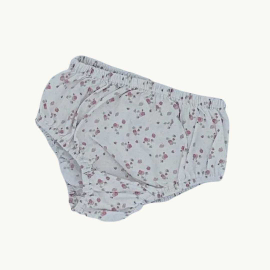 Gently Worn The White Company flower bloomers size 3-6 months