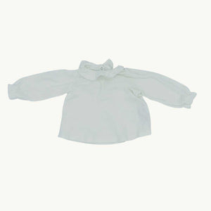 Hardly Worn Petit Bateau grey star all-in-one size 3-6 months