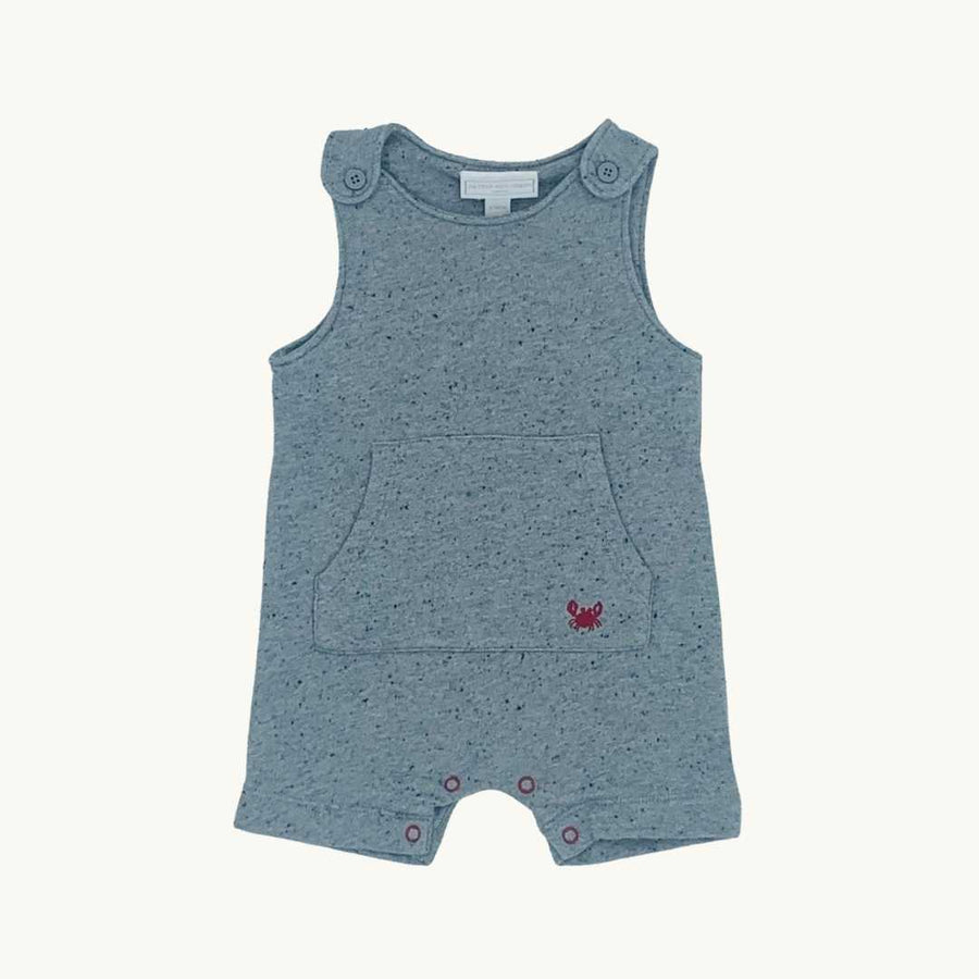 Hardly Worn The White Company grey romper dungarees size 0-3 months