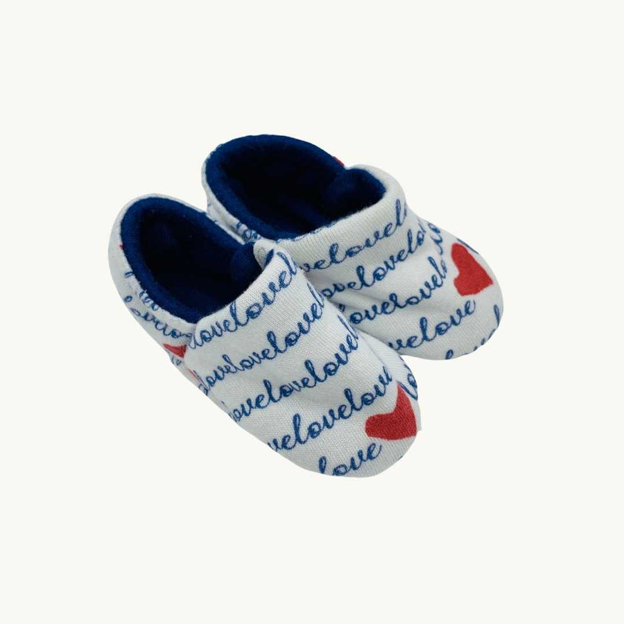 Gently Worn Baby Mori booties size 0-3 months