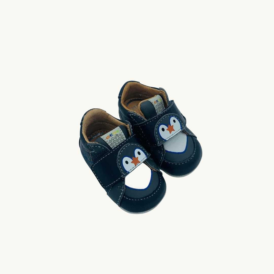 Never Worn Geox grey penguin shoes size UK 1.5