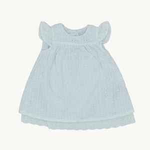 Hardly Worn The White Company white lace dress size 0-3 months