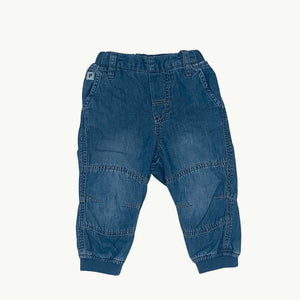 Gently Worn Polarn O Pyret denim pull-ups size 4-6 months