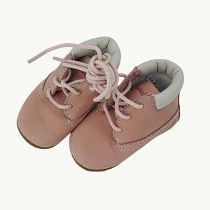 Never Worn Timberland pink booties size UK 0.5