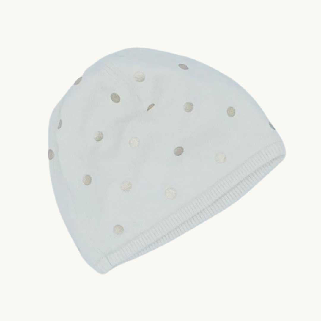 Hardly Worn Jacadi gold spot beanie size 4-5 years