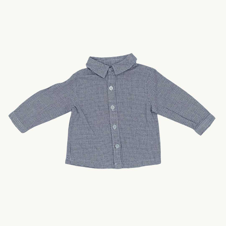 Hardly Worn John Lewis shirt & vest set size 0-3 months