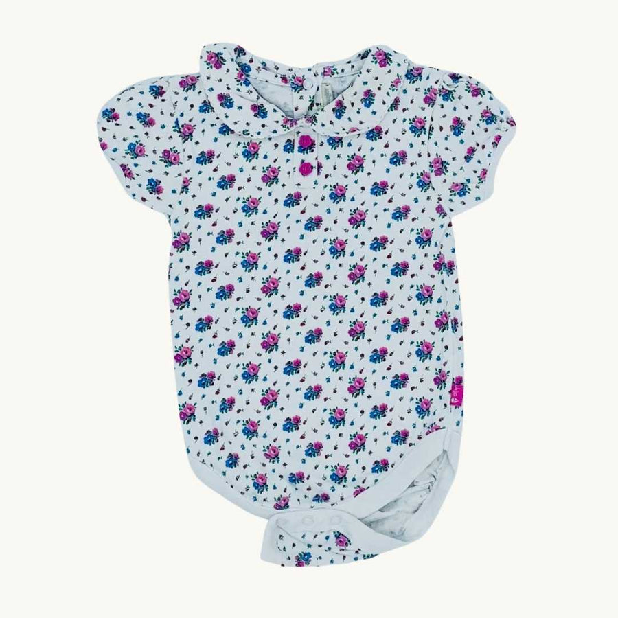 Gently Worn Jojo Maman Bebe flower bodysuit size 18-24 months